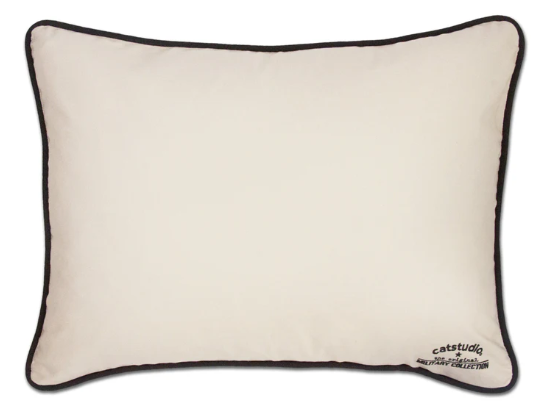 Army Embroidered Pillow Catstudio
