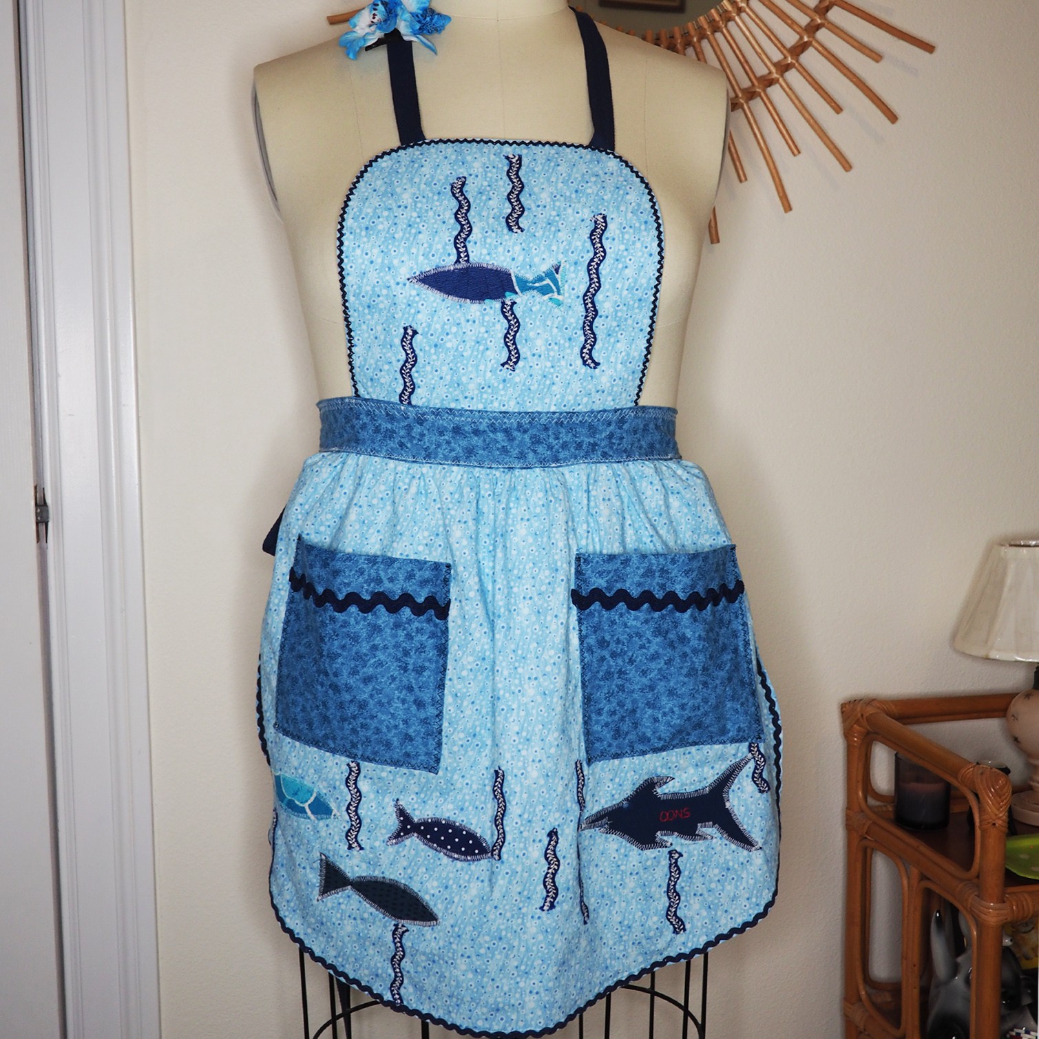 Li'l MCM Fishes Apron