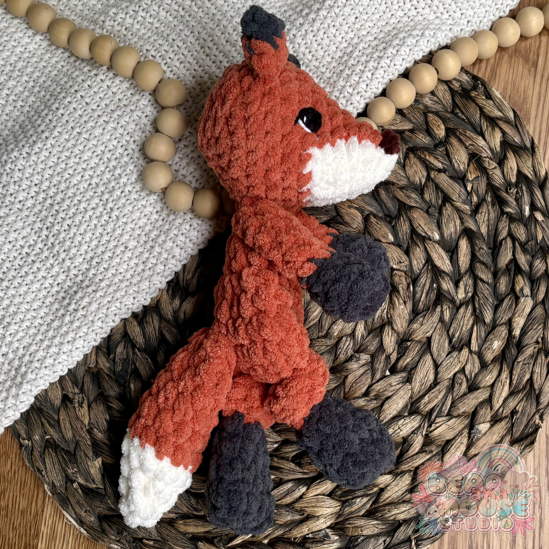Friendly Fox Knotted Mini Snuggler preview image
