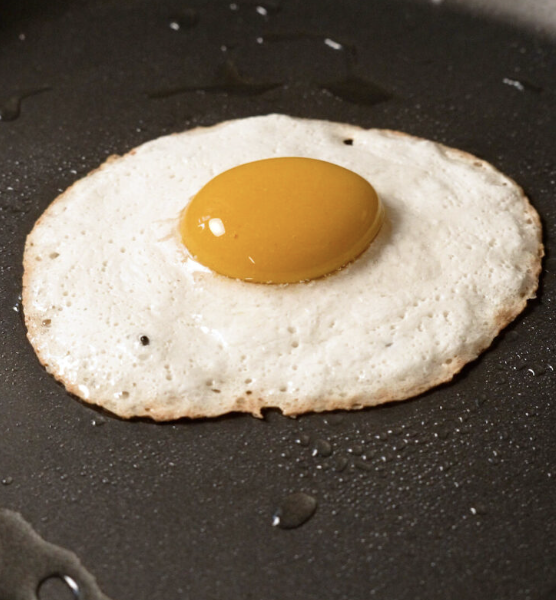 Extra fried Egg