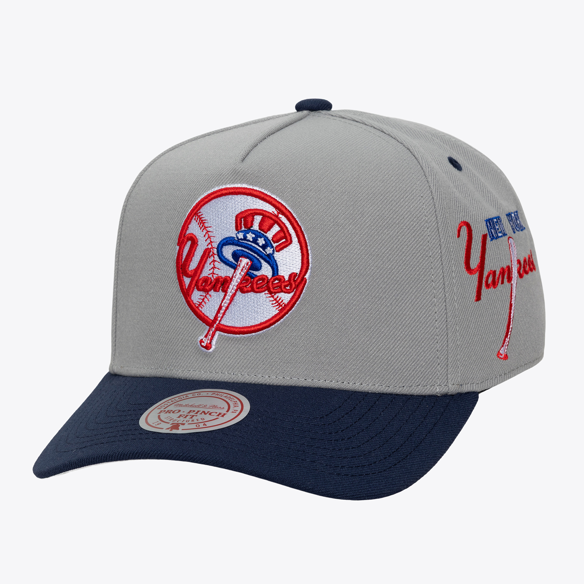 New York Yankees Legendary Mitchell and Ness Away Pro Snapback Hat