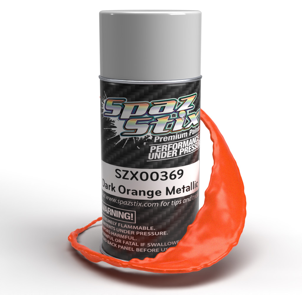 Dark Orange Metallic Aerosol Paint 3.5oz 00369