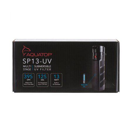 Aquatop 395 GPH Internal Filter with 13W UV Light