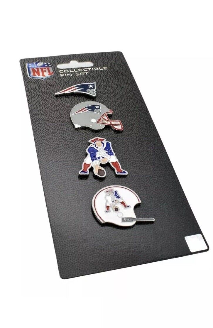 New England Patriots Evolution Pin Set
