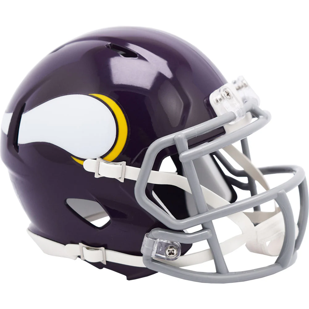 Minnesota Vikings 1961-79 Throwback Riddell Speed Mini Helmet