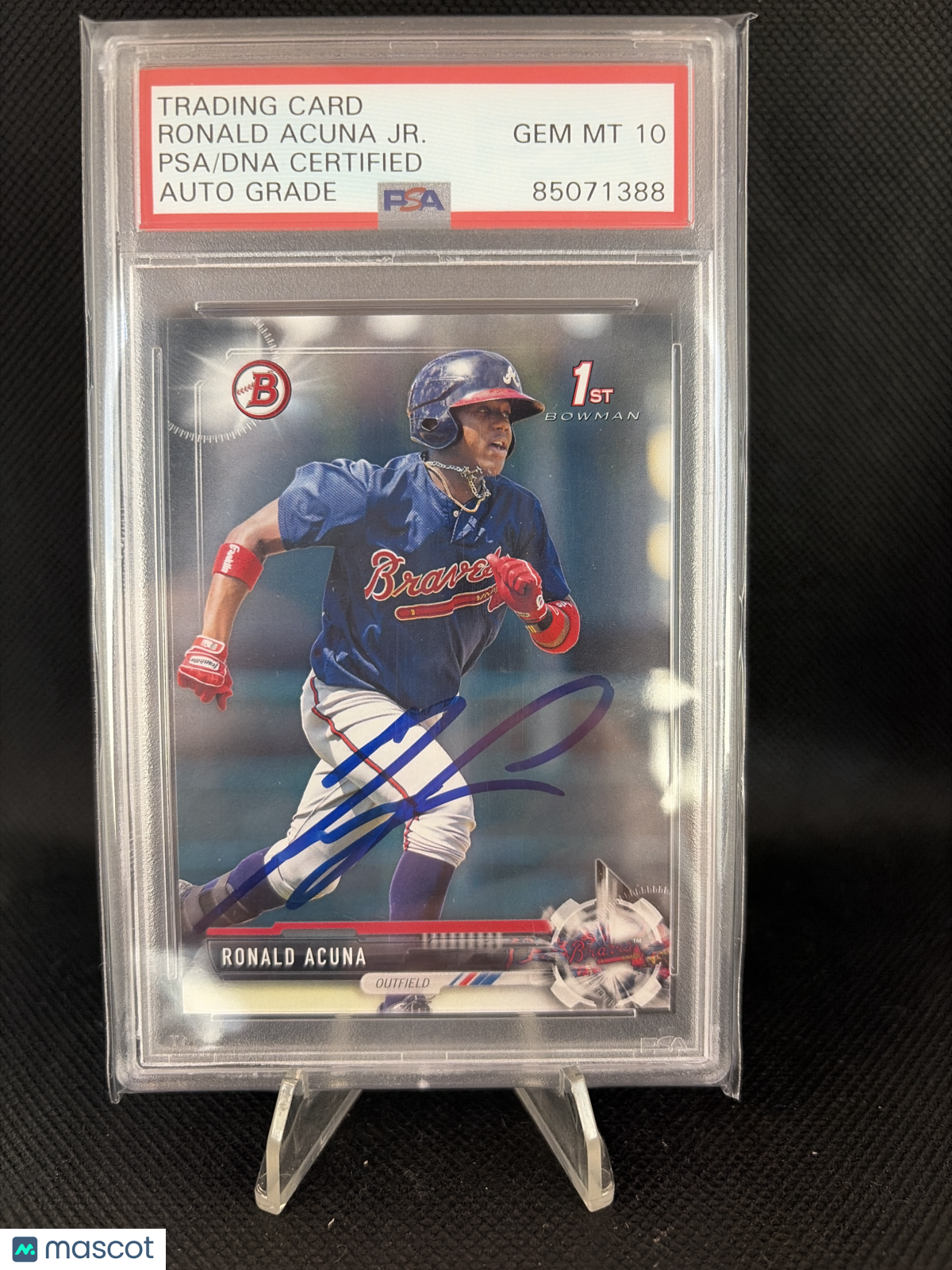 2018 Ronald Acuna JR. PSA Auto 10