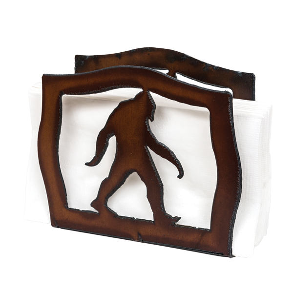 Metal Napkin Holder Sasquatch