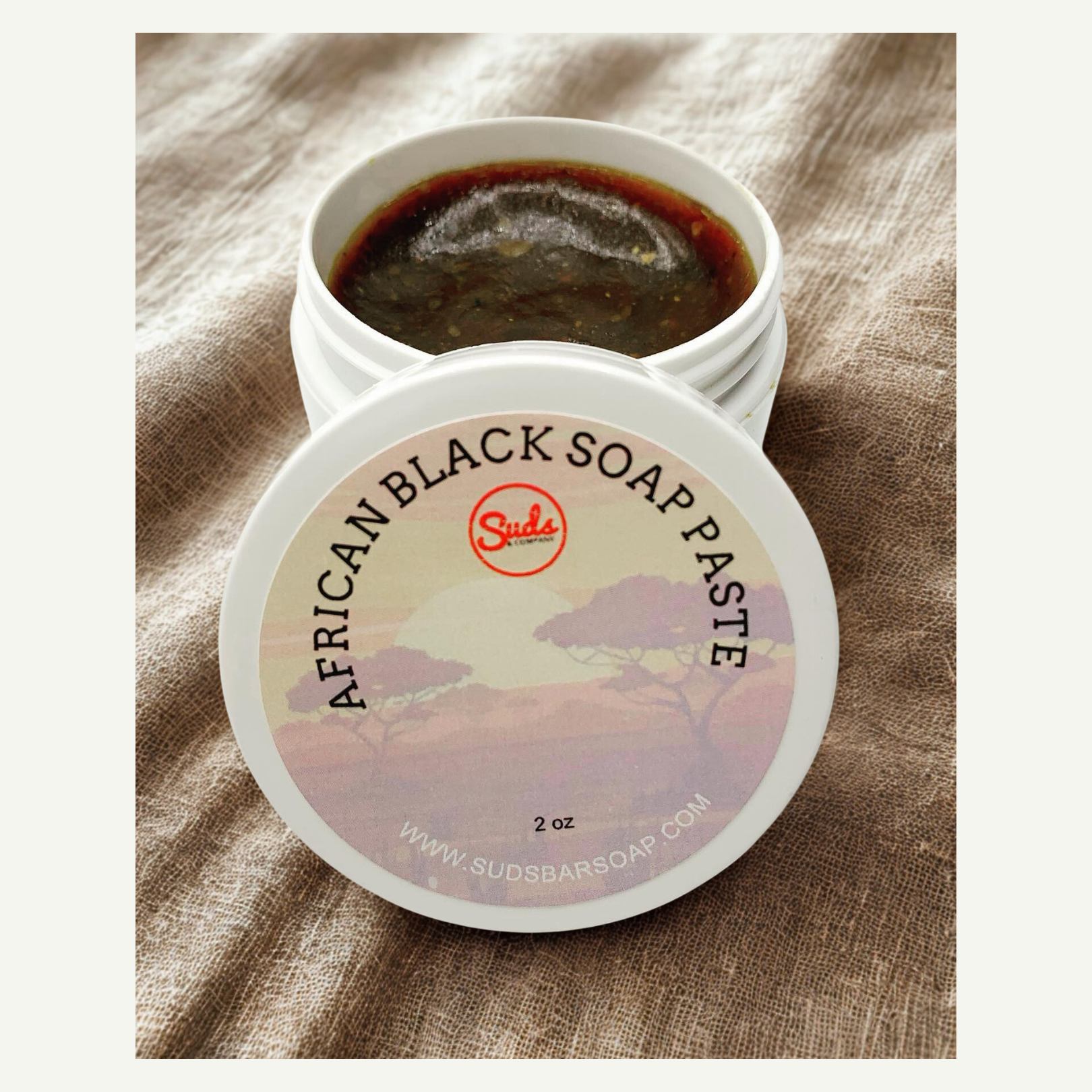 African Black Soap -Artisan all natural handmade soap