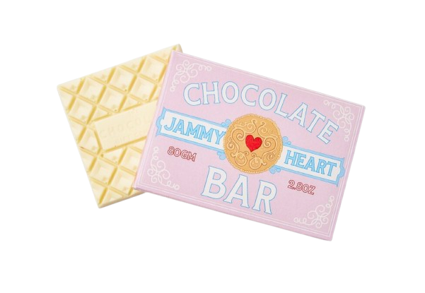 Jammy Heart Chocolate Bar