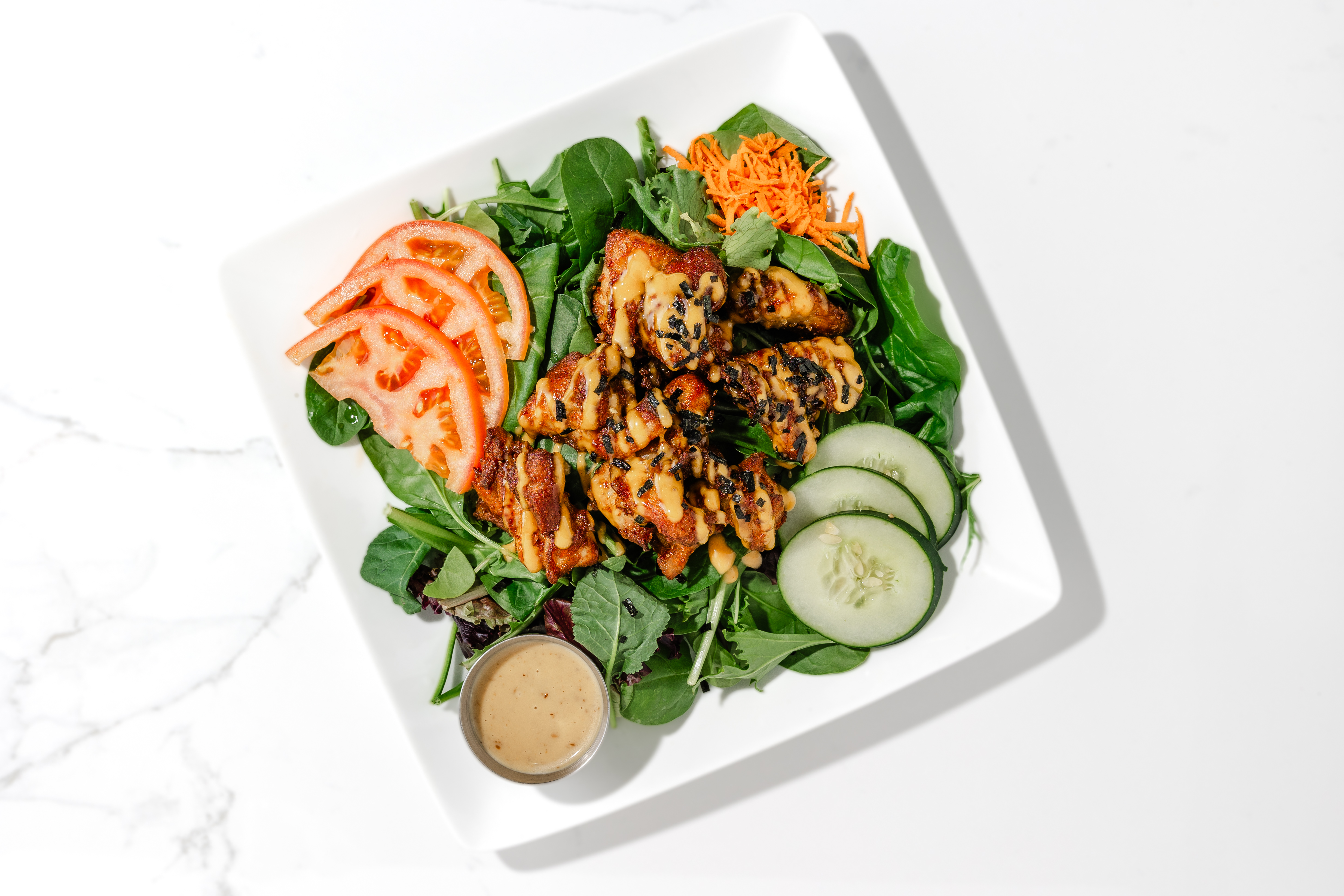 Hurricane Mochiko Chicken Salad