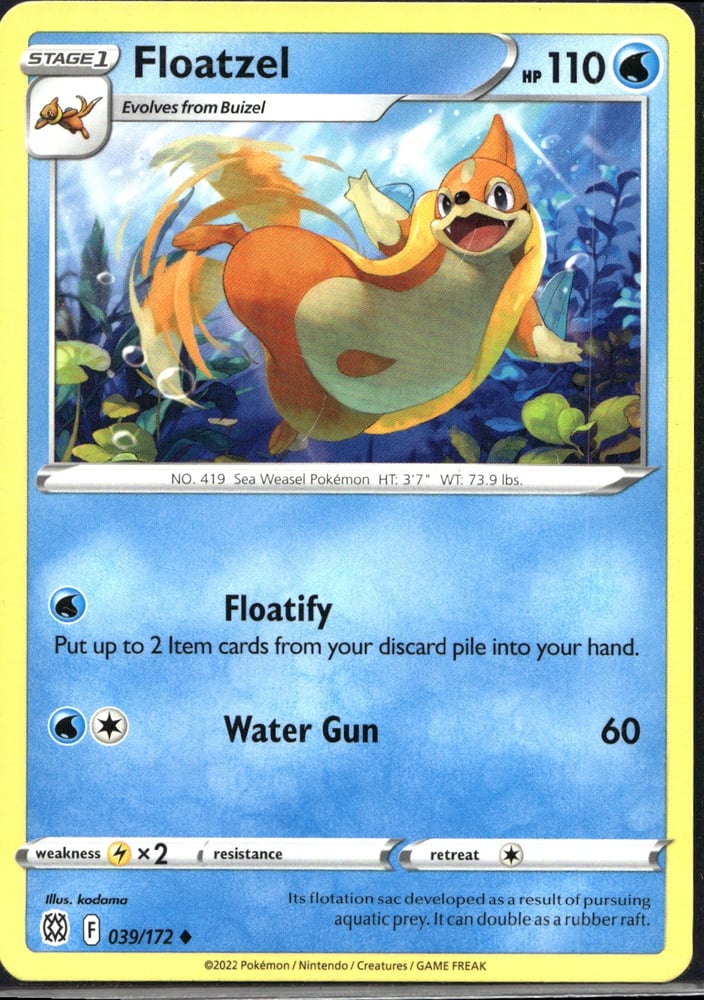 Floatzel - SWSH9 39/172