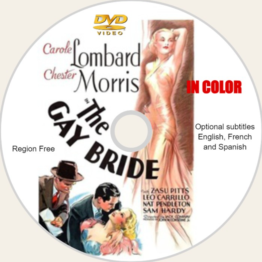The Gay Bride (1934) in Color, DVD