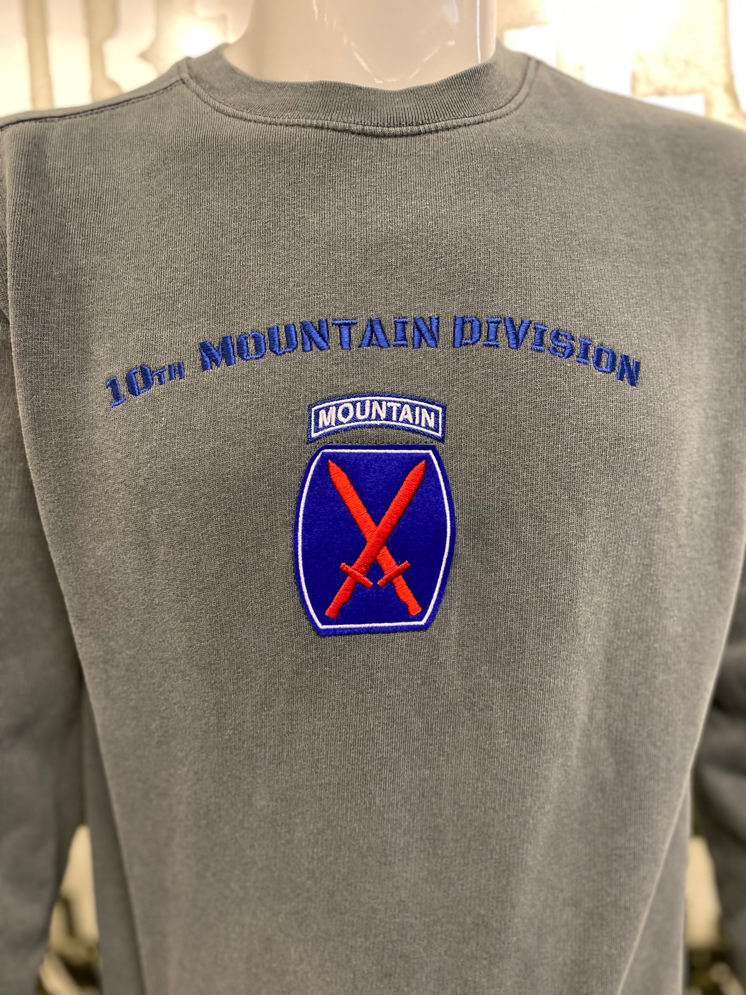 10th Mountain Division Forest Green Sweatshirt