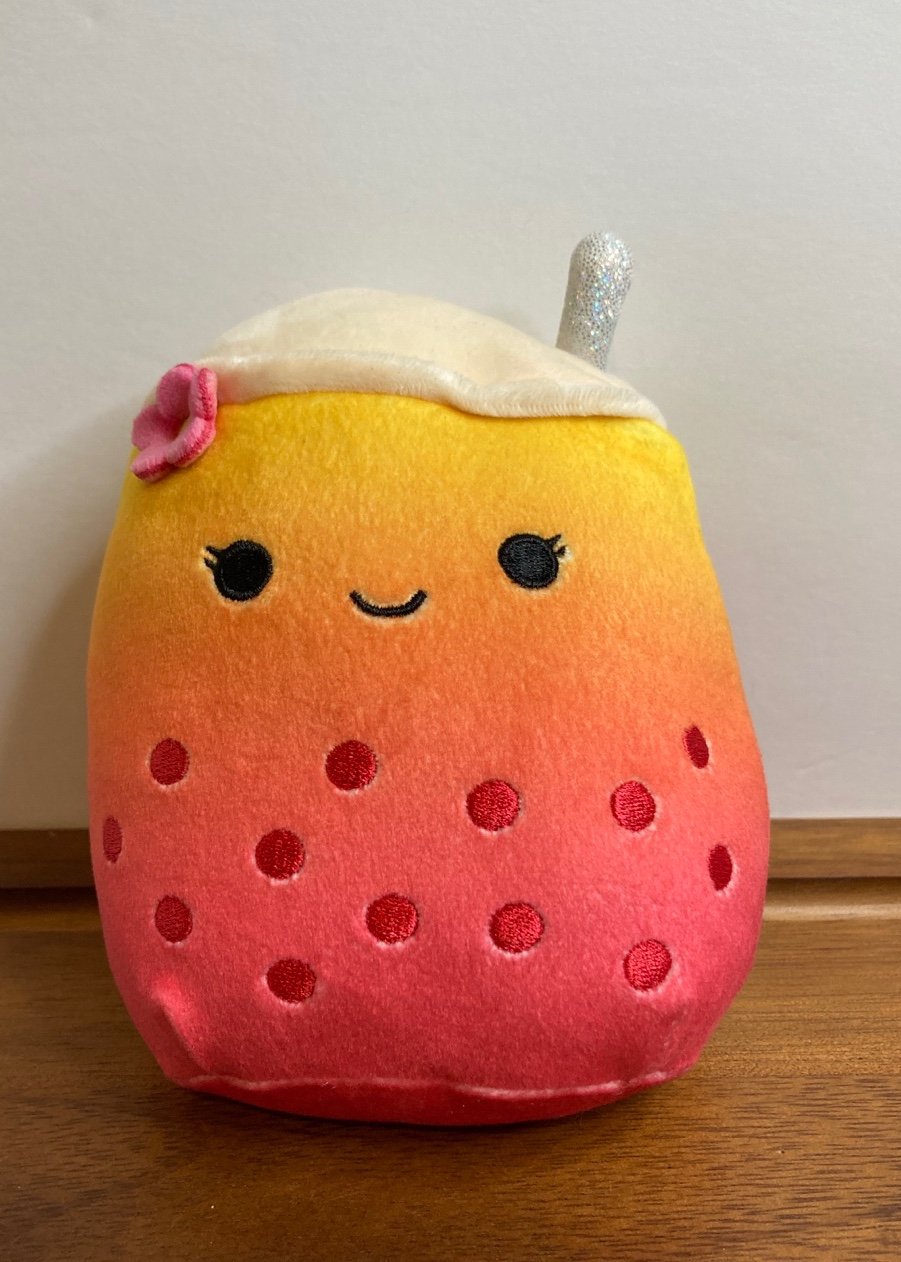Squishmallows BERGIT THE BOBA TEA 5β.