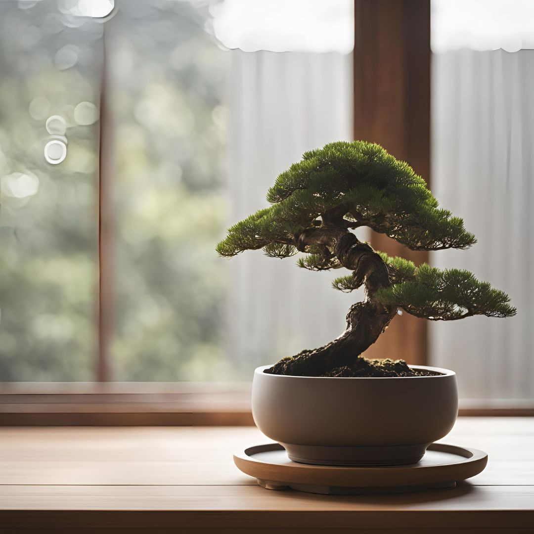 Curved Bonsia Pot