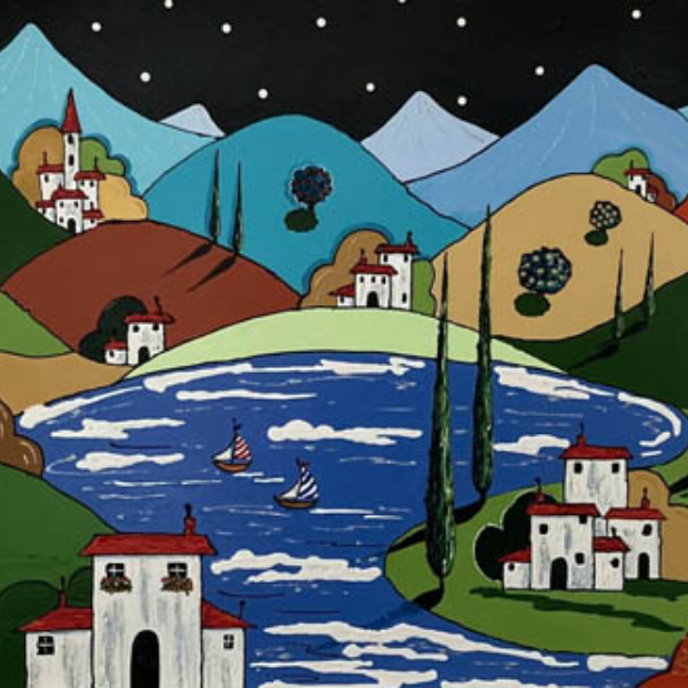 Italian Village on the Lake