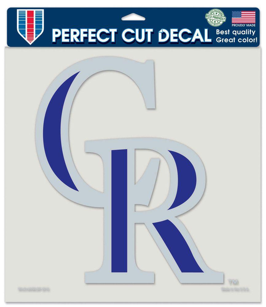 Colorado Rockies Perfect Cut Decal 8x8"