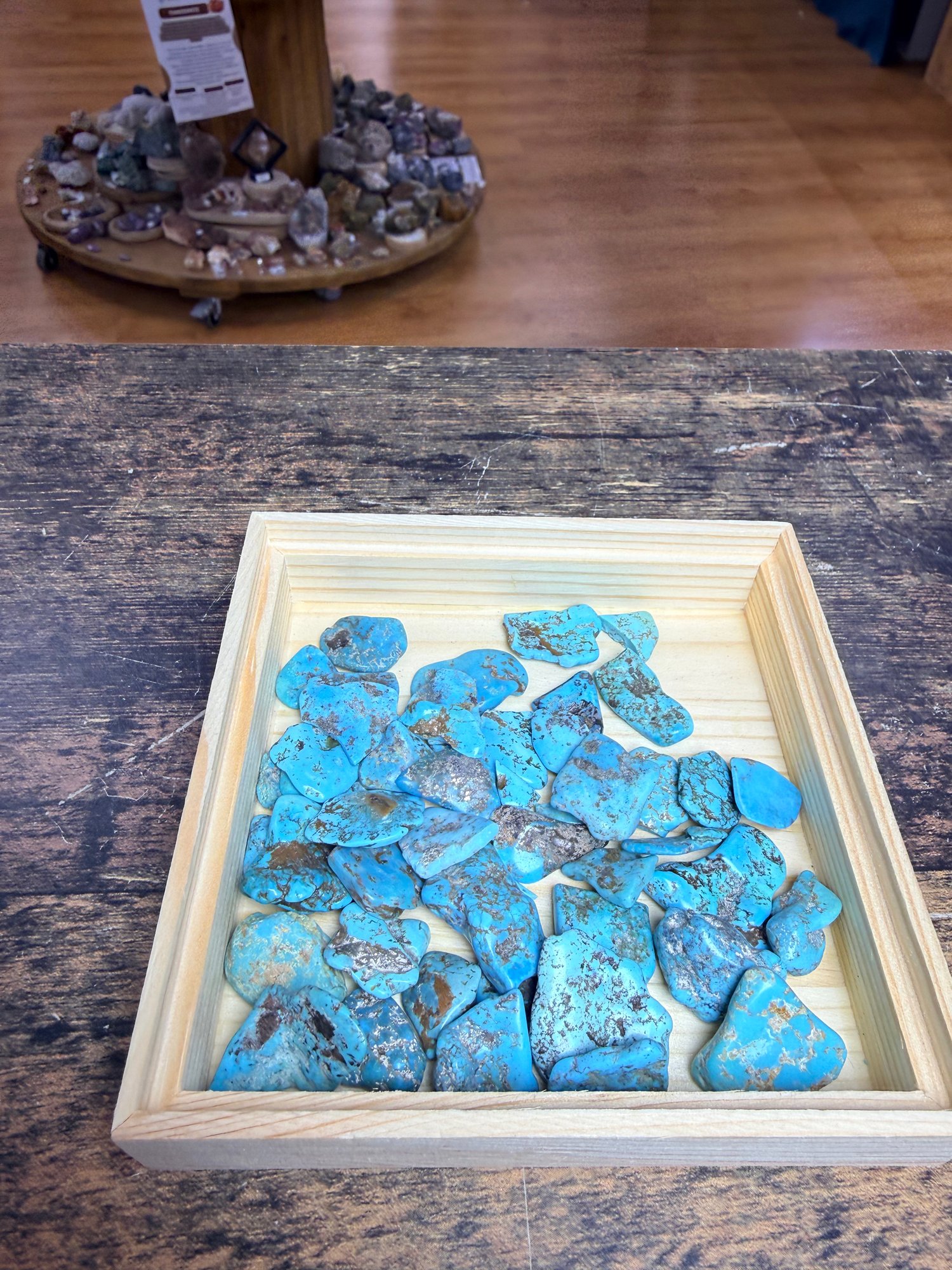 Petit - Turquoise Arizona — stock Valence