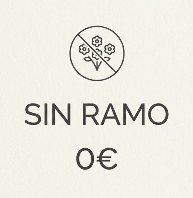Opción: Sin ramo