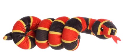 Coral Snake Wrist Stuffy