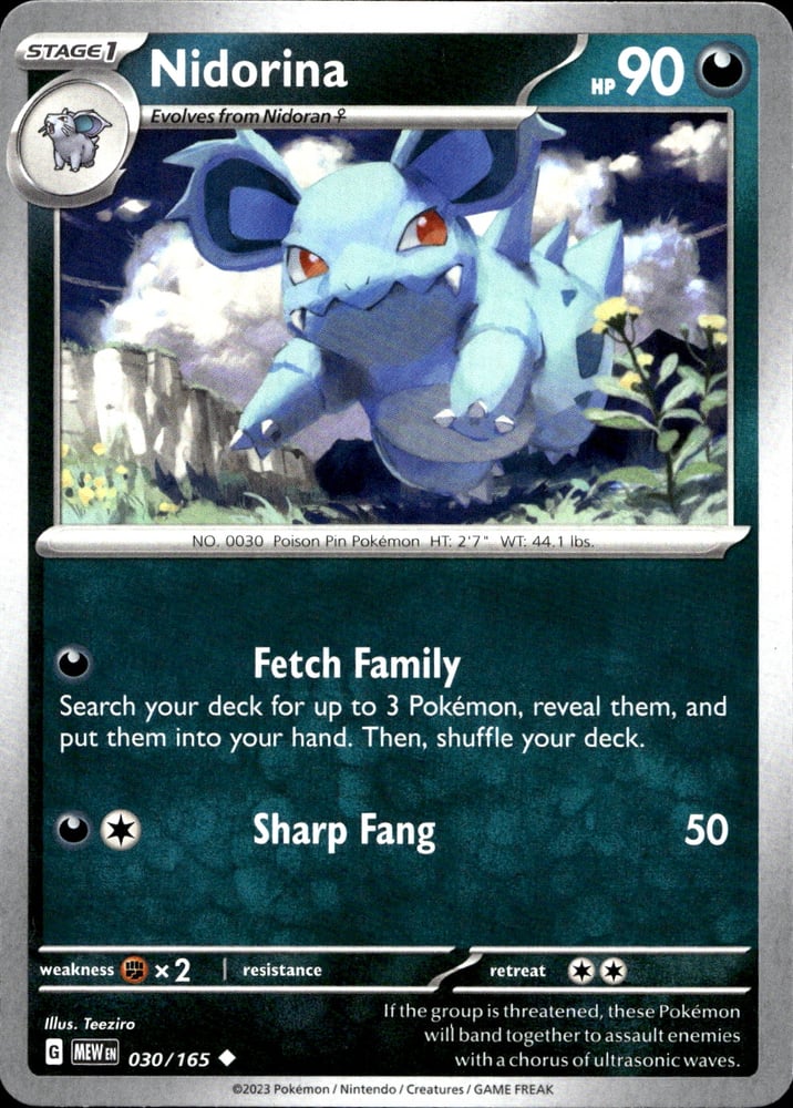 Nidorina - SV03.5 30/165