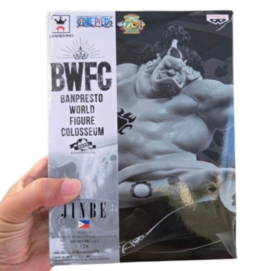2018 Banpresto World Figure Colosseum (BWFC) Vol. 4 Jinbe Monochrome Figure