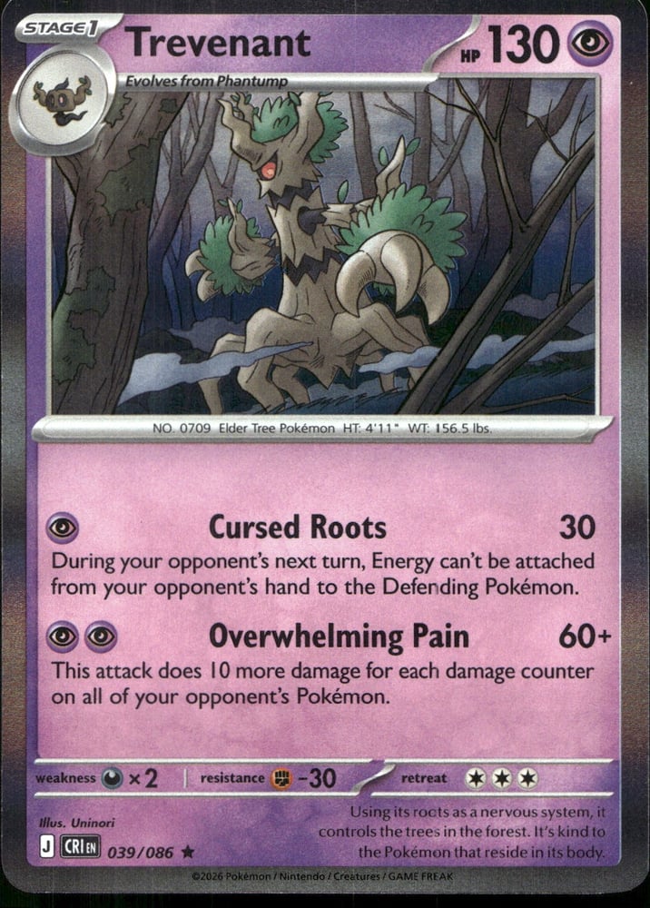 Trevenant - ME04 39/86