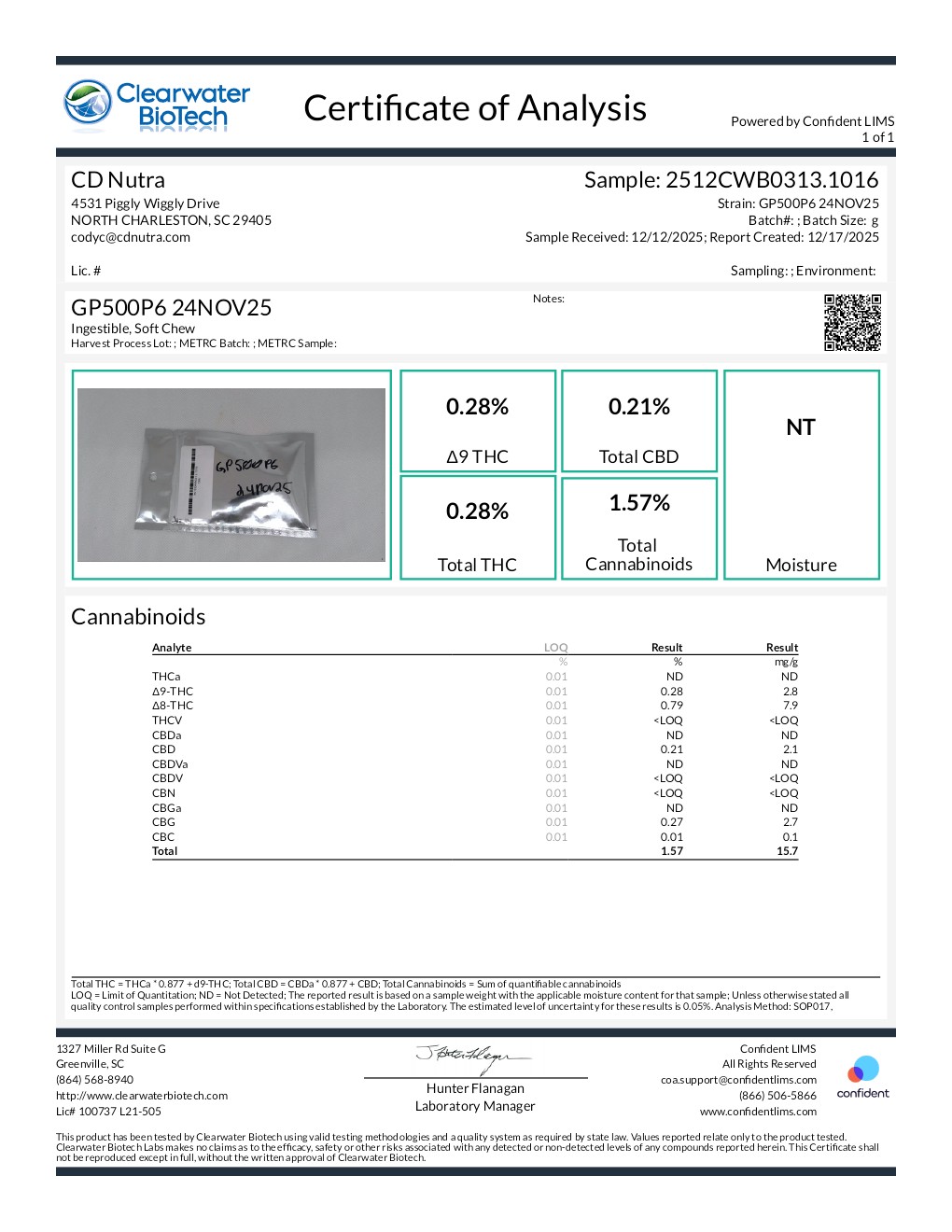 GH - Goode Vibes V3 - 5ct Bags