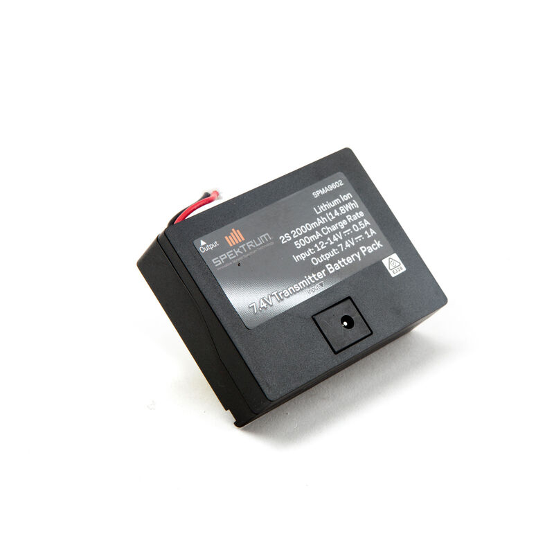 2S 2000 Mah 7.4 Transmitter Battery Pack SPMA9602