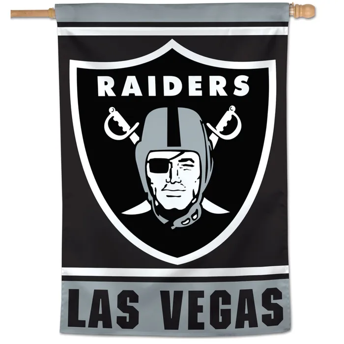 Las Vegas Raiders Vertical House Flag 28x40"