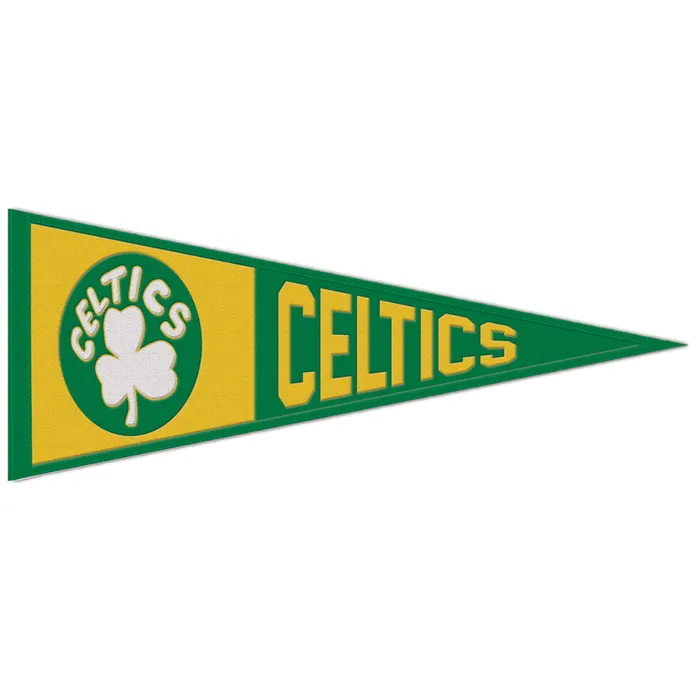 Boston Celtics Embroidered Wool Pennant 13x32"