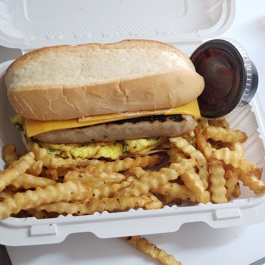 Sausage and Egg Sandwich