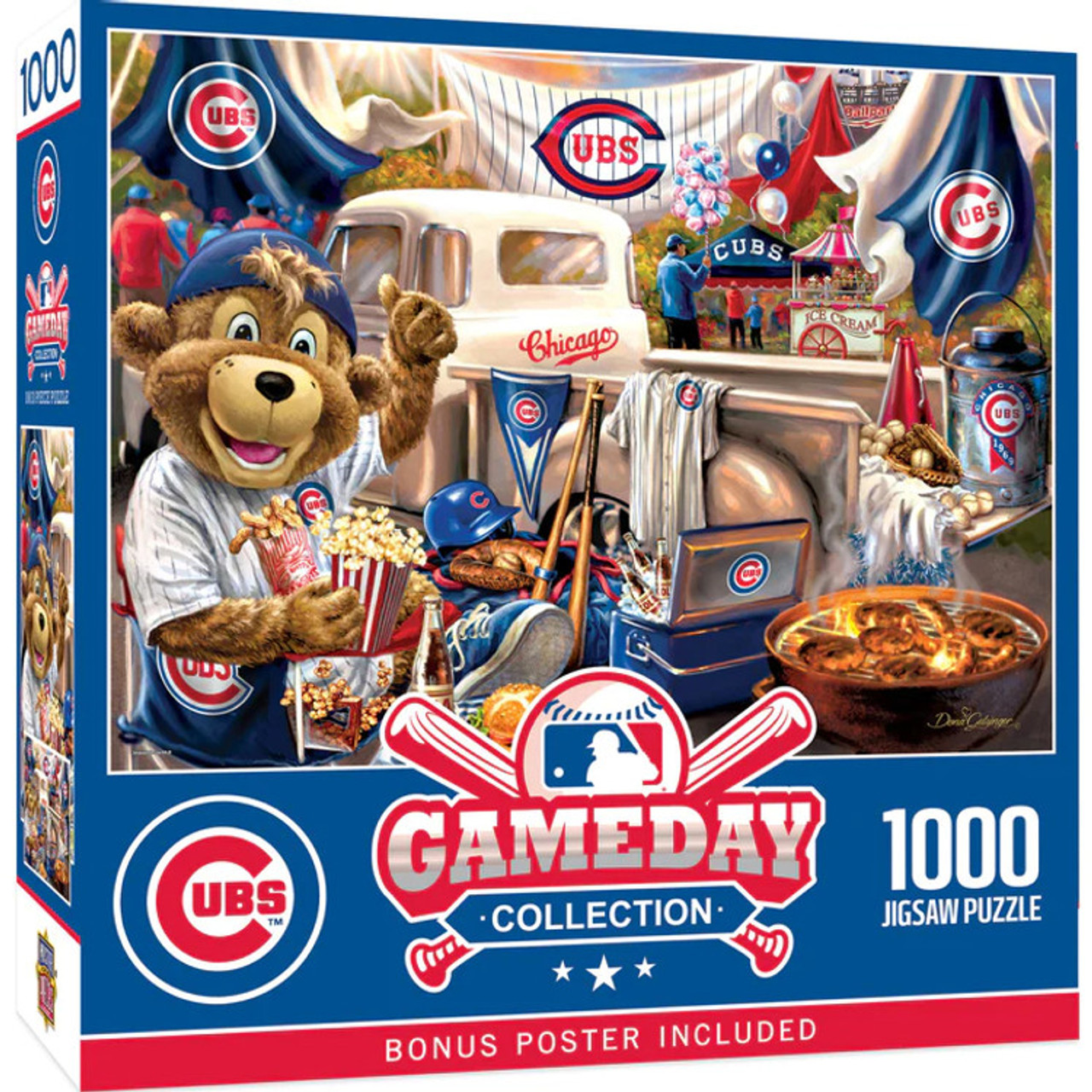 Chicago Cubs 1000 Piece Gameday Design Puzzle