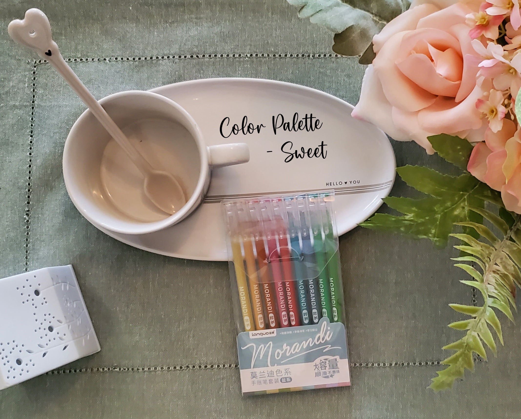 Morandi Gel Pens - Sweet - Set of 9