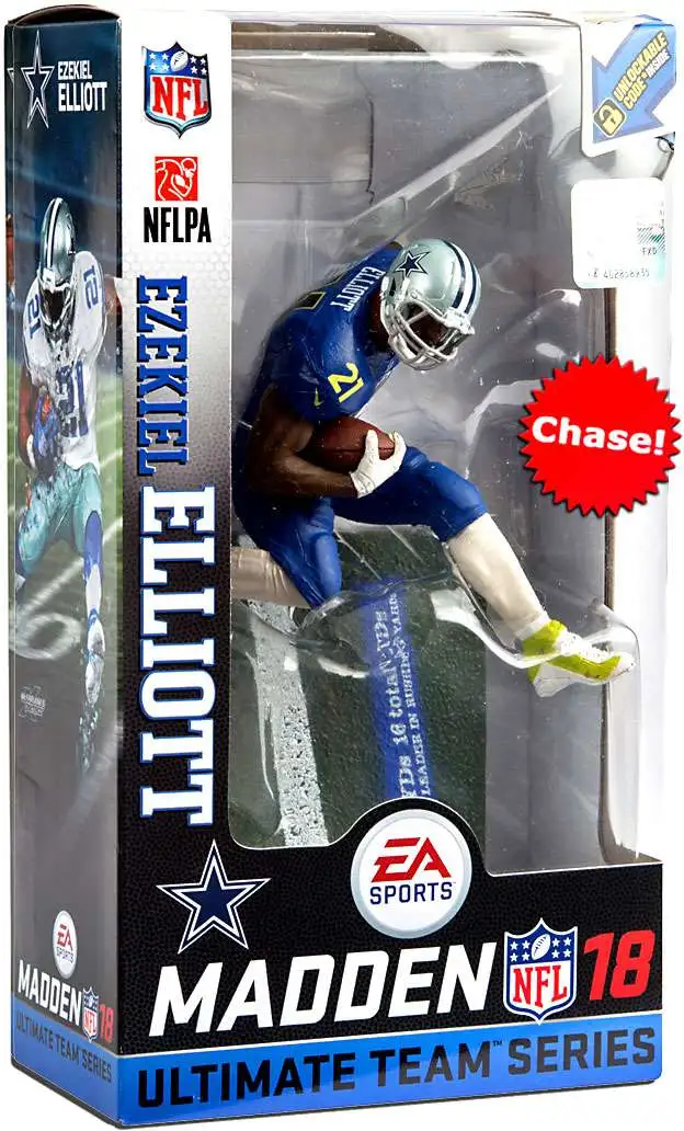 Dallas Cowboys Ezekiel Elliott Madden 18 Pro Bowl Chase Figurine s2
