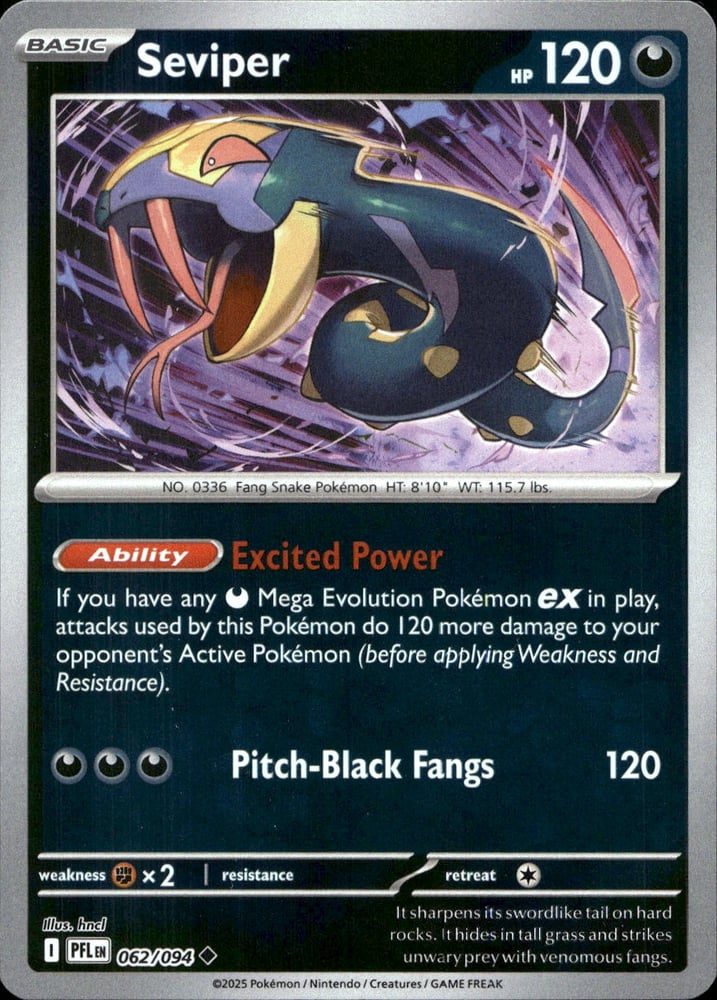 Seviper - ME02 62/94