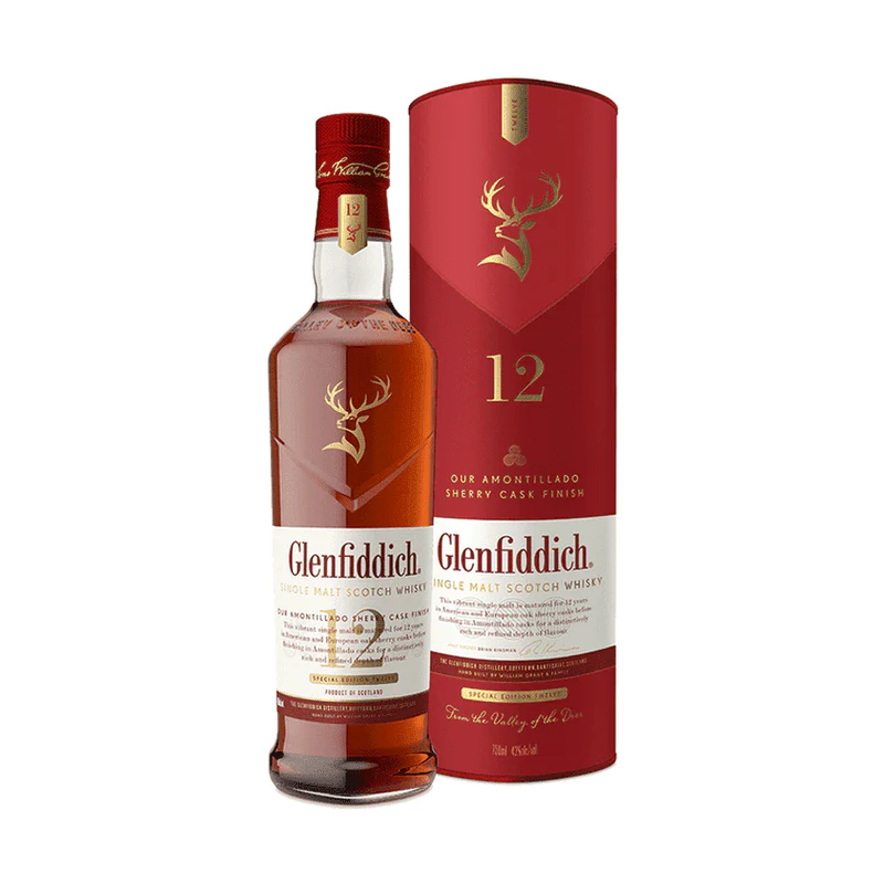 Glenfiddich 12 Years Old Sherry Cask Finish Single Malt Scotch