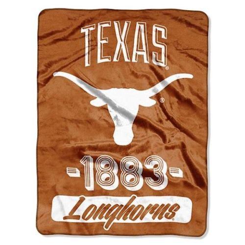 Texas Longhorns 46x60" Varsity Design Rolled Blanket