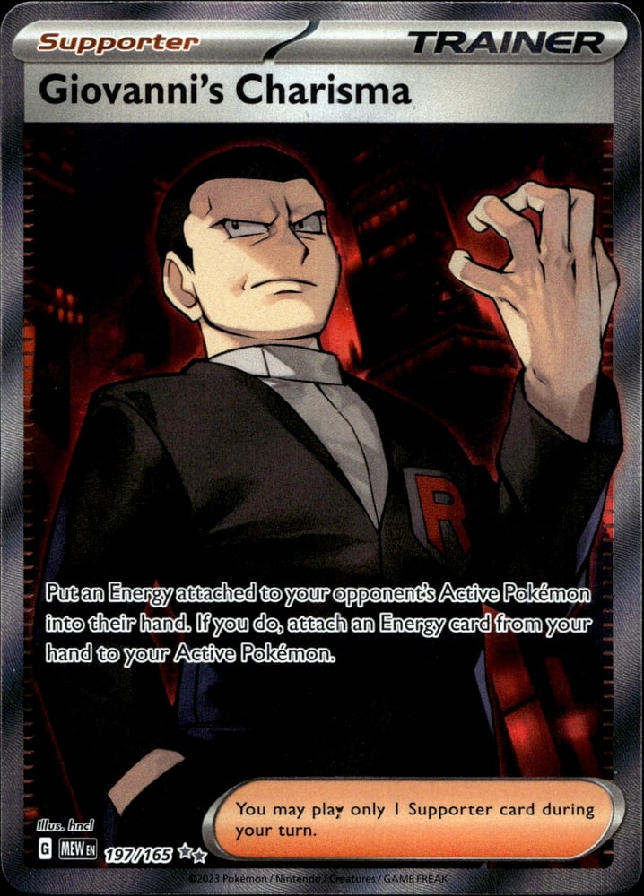 Giovanni's Charisma - SV03.5 197/165