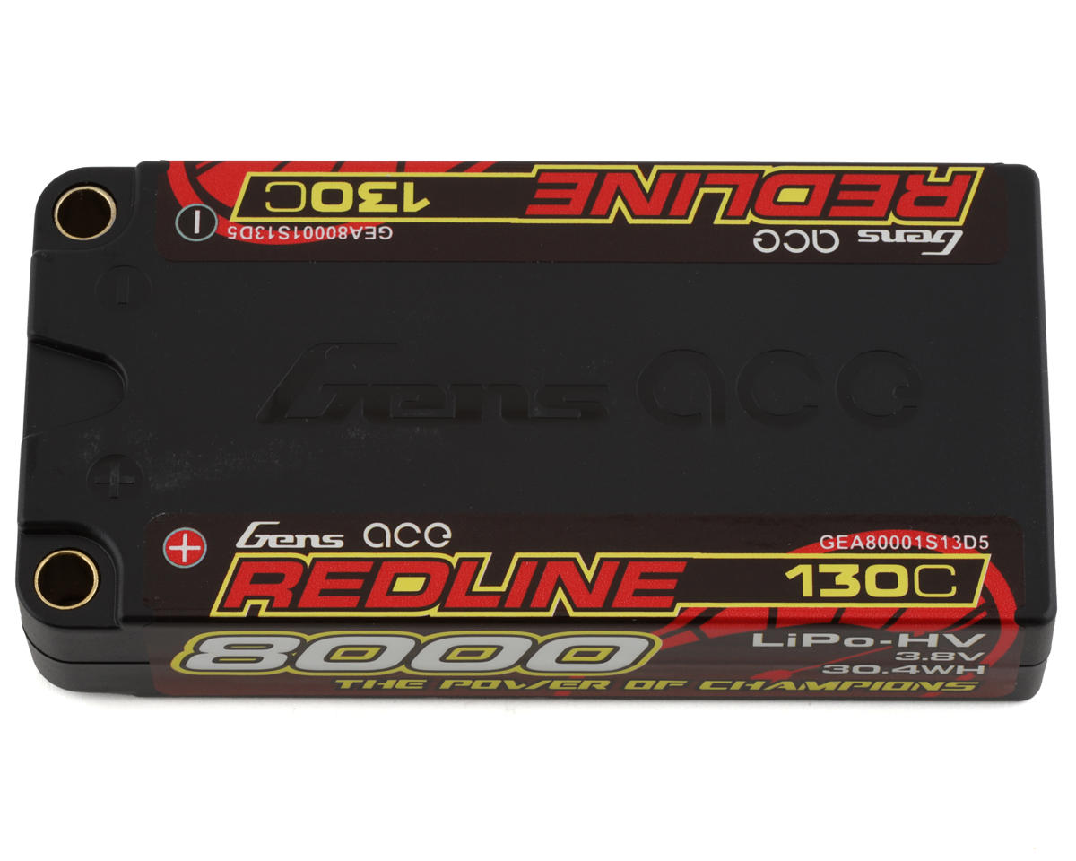 Gens Ace 8000 3.8v 130C 2S Bullet