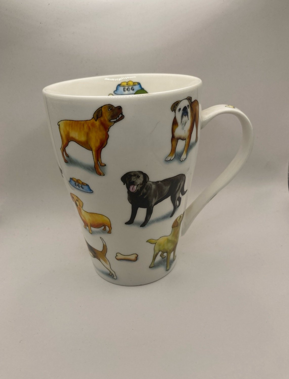 Paul Cardew England Man's Best Friend Dog Coffee Mug Tea Cup Different Breeds