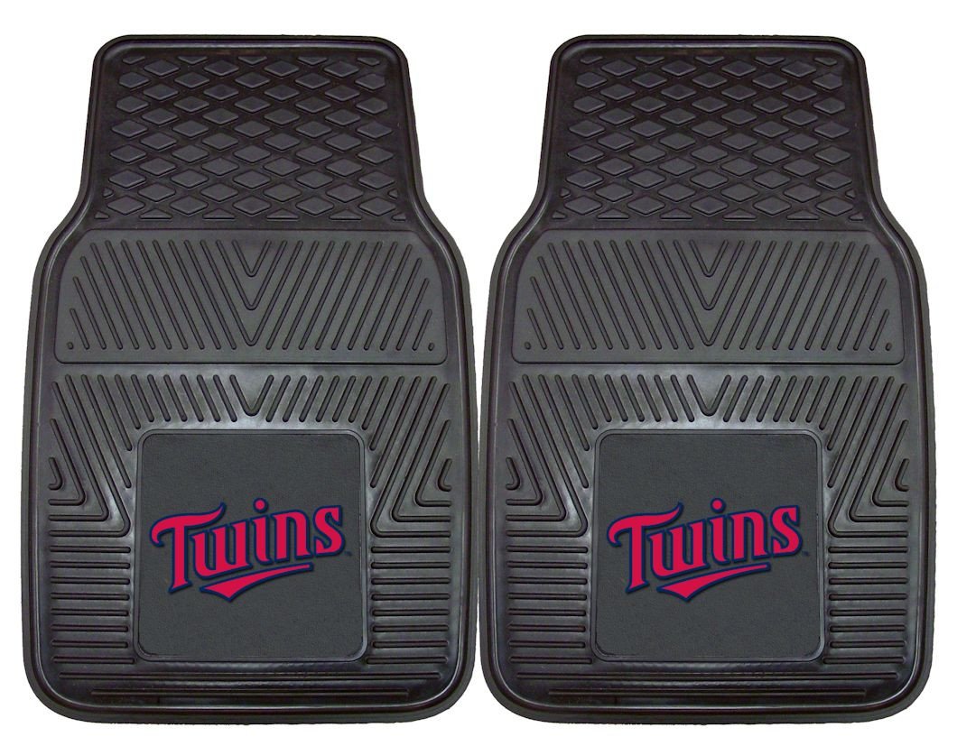 Minnesota Twins Heavy Duty 2-Piece Vinyl Car Mats