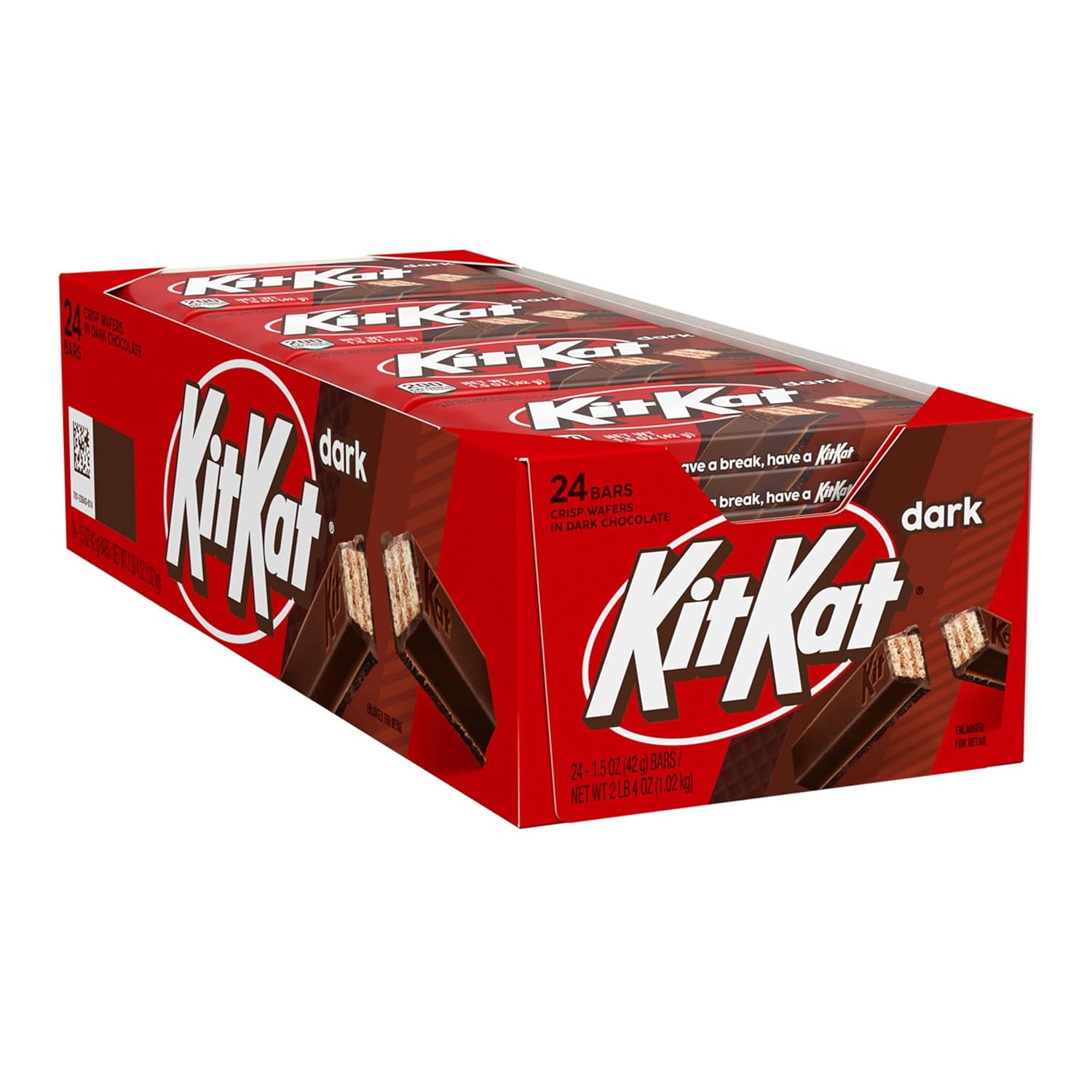 Kit Kat Dark 24 Count 1.5 Ounce Tray