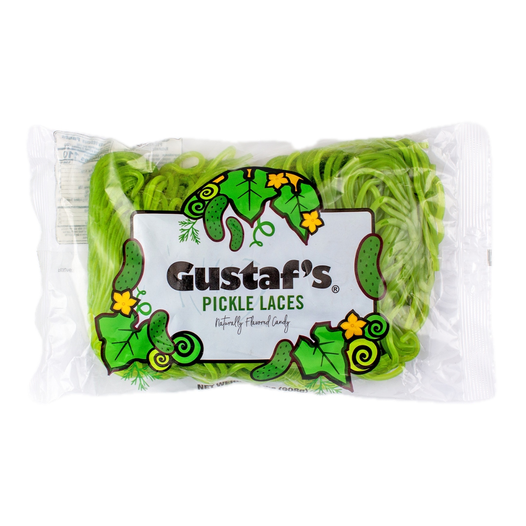 Gustaf Pickle Flavor Licorice Style Laces 2 lb