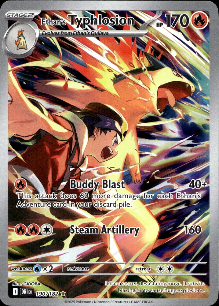 Ethan's Typhlosion - SV10 190/182