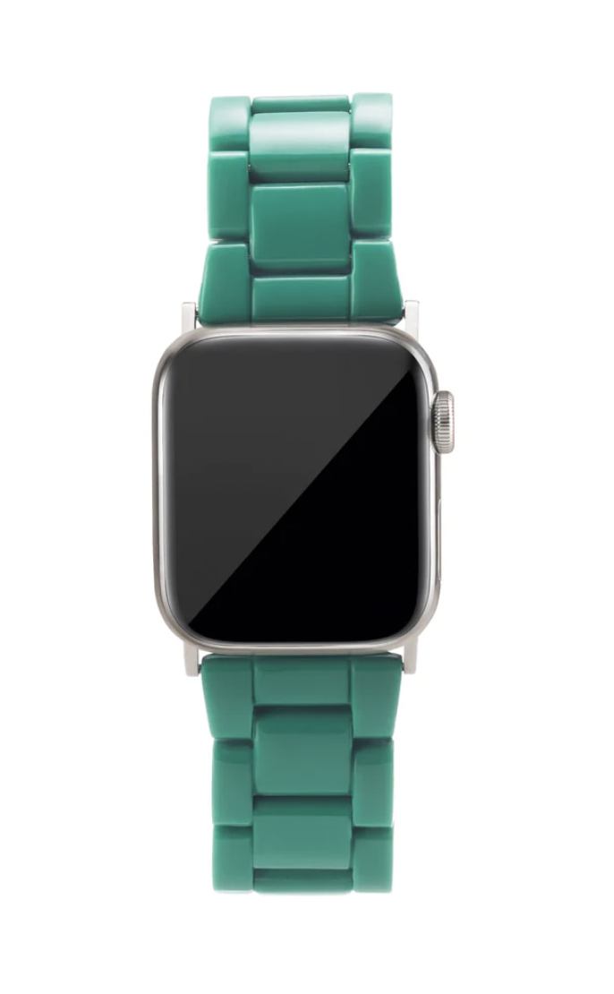 Apple Watch Band in Teal - Silver