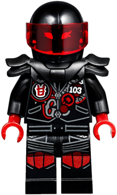 Njo0385 Mr. E - Biker Vest with Number 103