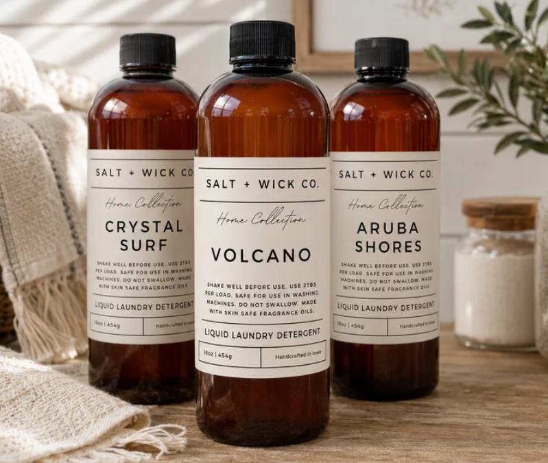 Natural Liquid Laundry Detergent - Laundry Day