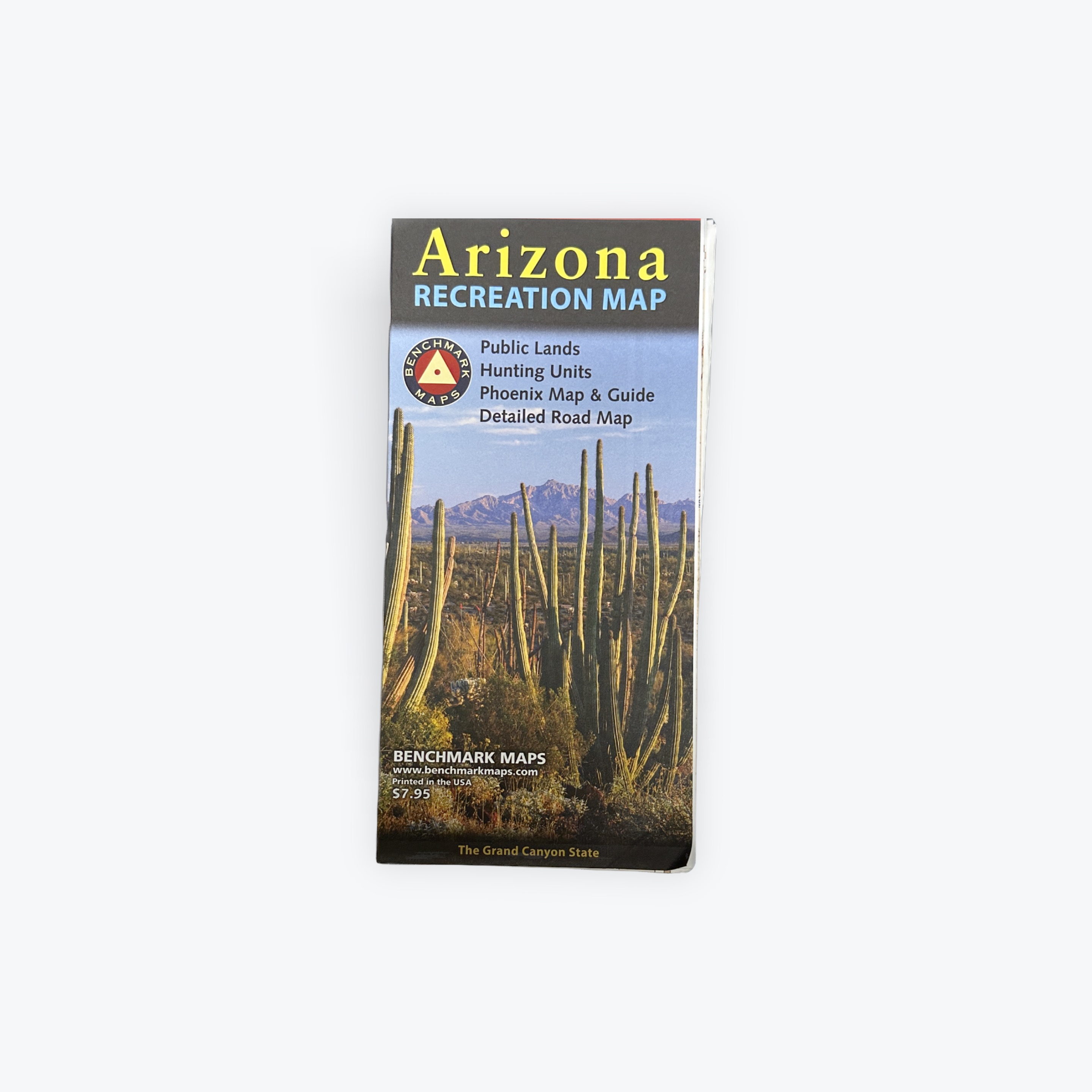 Arizona Recreation Map (Blk Top w/Blue "recreation Map") *** (99093)