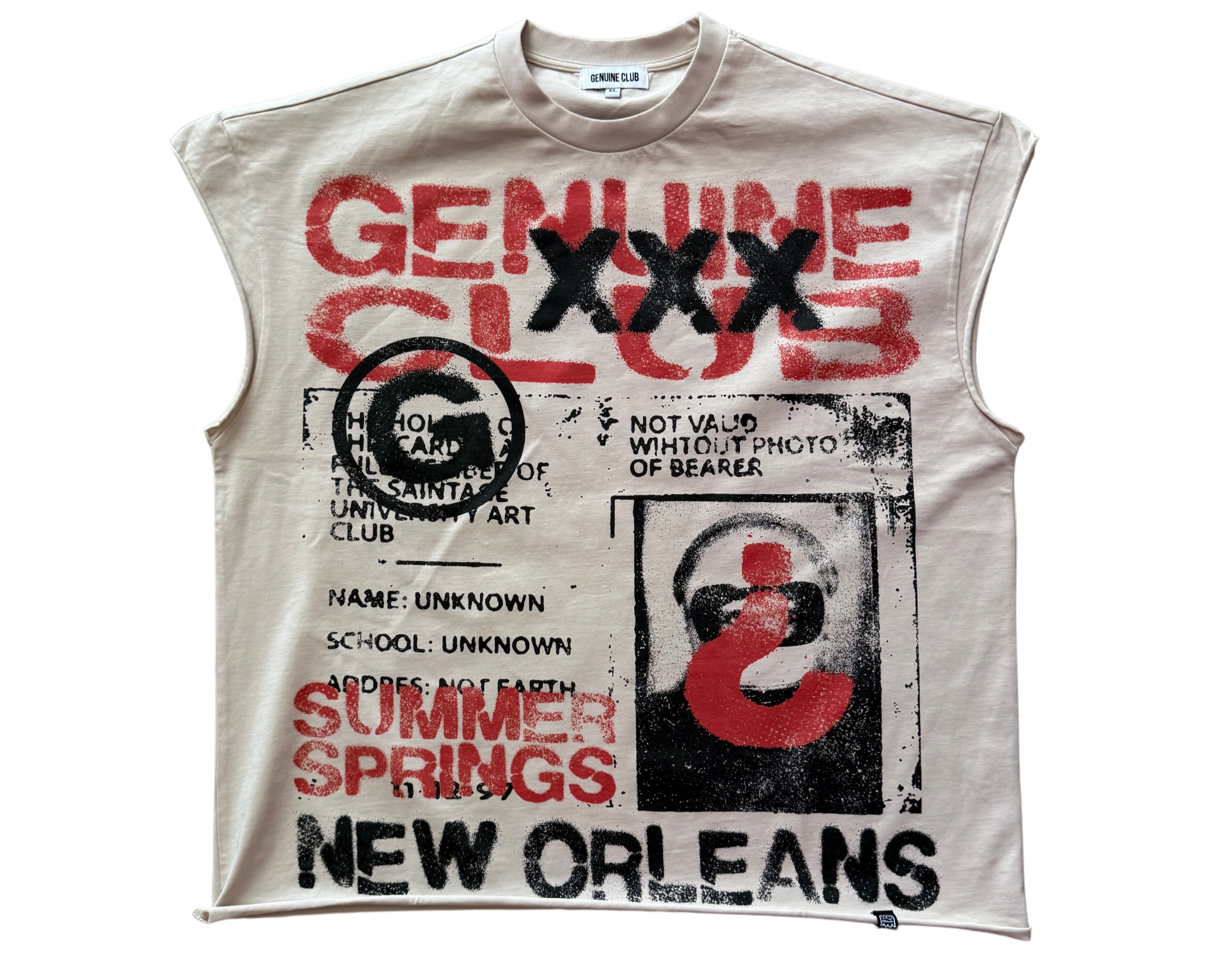 THE GENUINE CLUB (Tank Top)